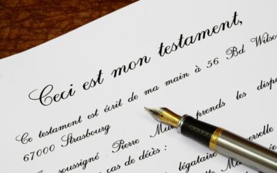 Quid du testament mystique dont l’auteur est quasiment aveugle ?